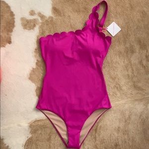Vanilla Beach one-shoulder swimsuit